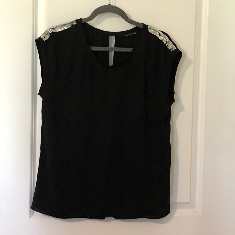 Like New Express Sequin Embellished Top